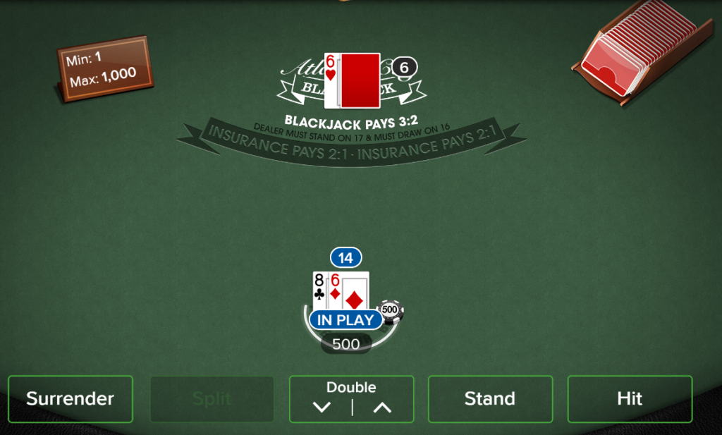Tropicana Casino NJ | Online Blackjack