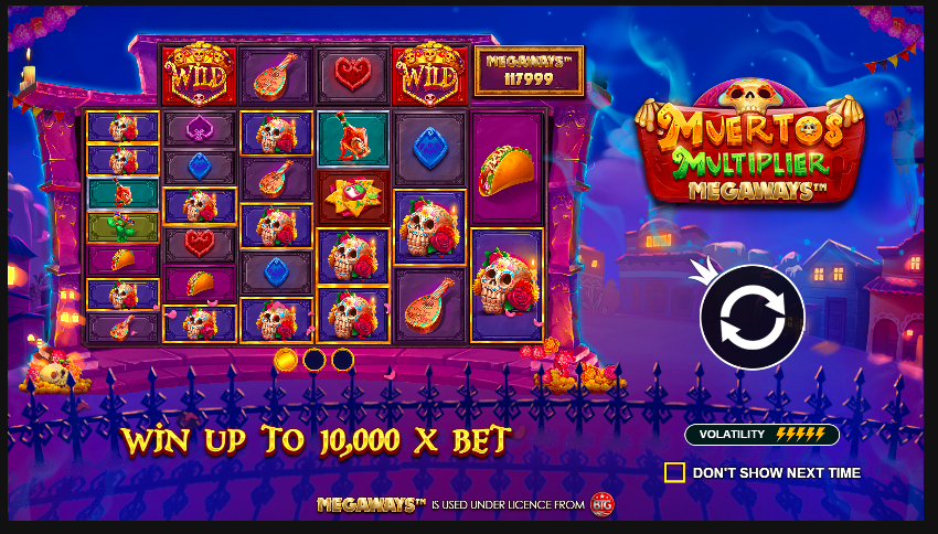 Muertos Multiplier Megaways