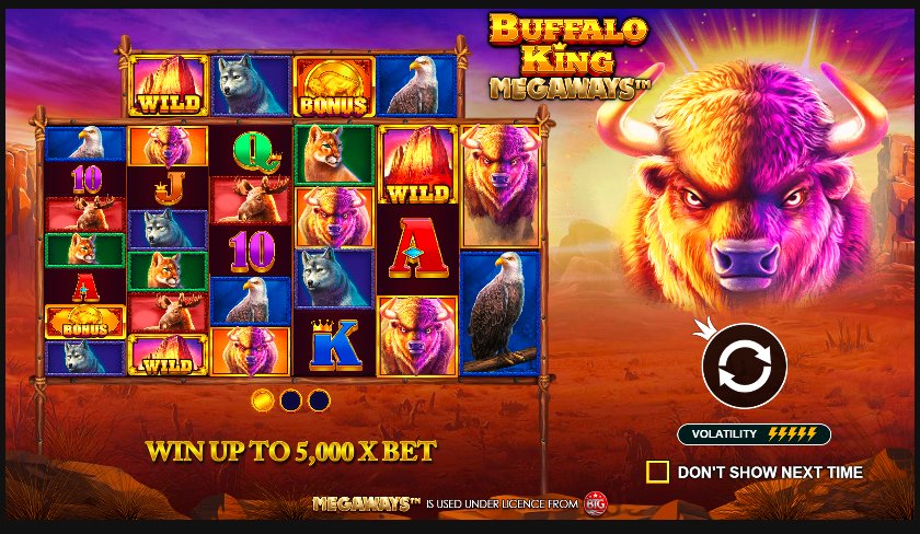 Buffalo King Megaways