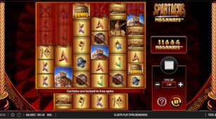 Spartacus Megaways demo play free 2