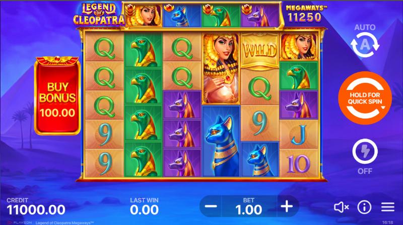 Legend Of Cleopatra Megaways