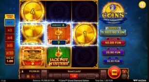 9 Coins Grand Diamond Edition demo play free 2