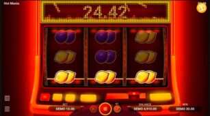 Hot Mania demo play free 2