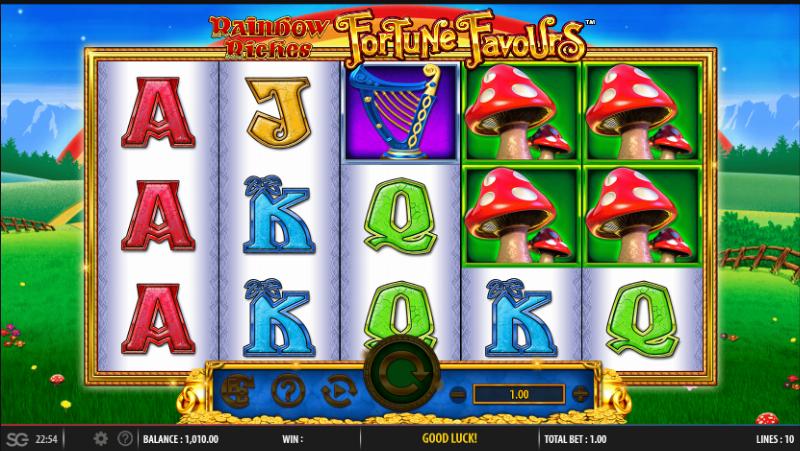 Rainbow Riches Fortune Favours