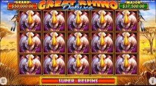 Great Rhino Deluxe max win video 0