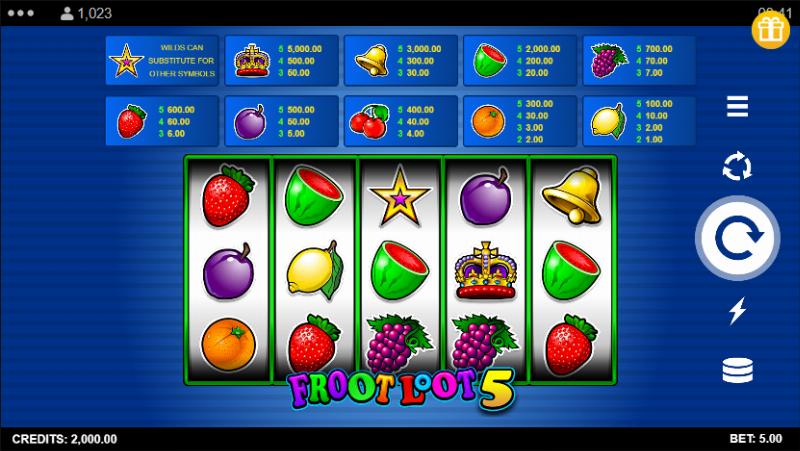 Froot Loot 5-Line