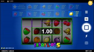 Froot Loot 5-Line demo play free 1