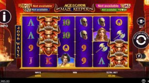 Age Of The Gods Maze Keeper demo play free 3