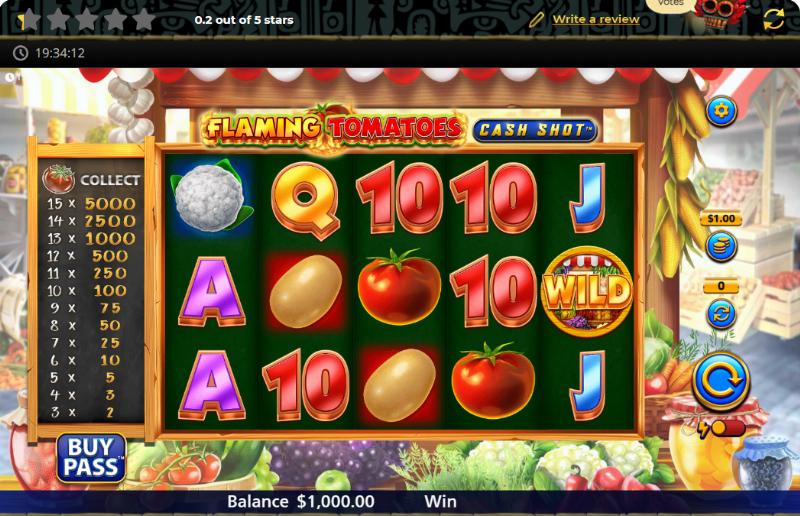 Flaming Tomatoes: Cash Shot
