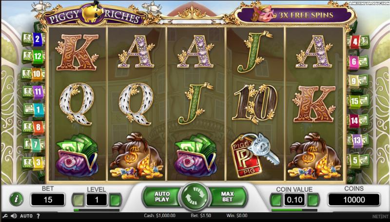 Piggy Riches (Netent)
