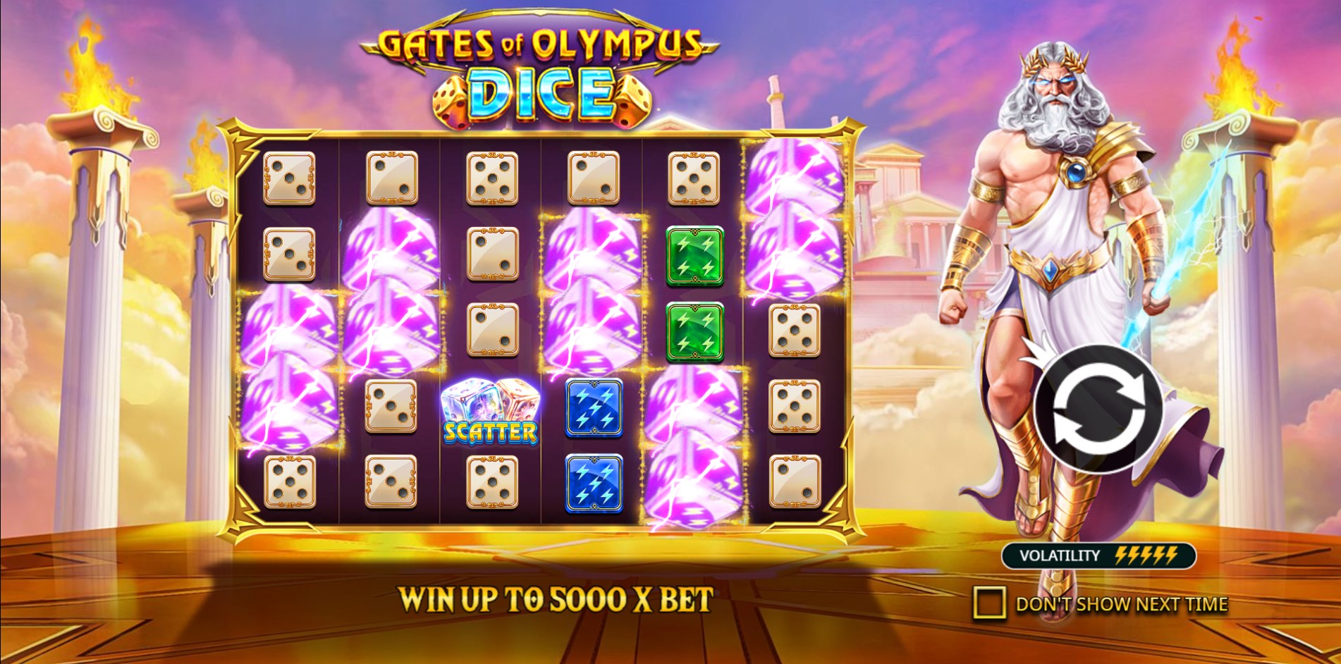 Gates Of Olympus 1000 Dice