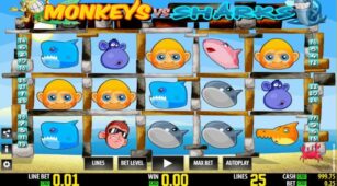 Monkeys Vs Sharks Hd demo play free 0