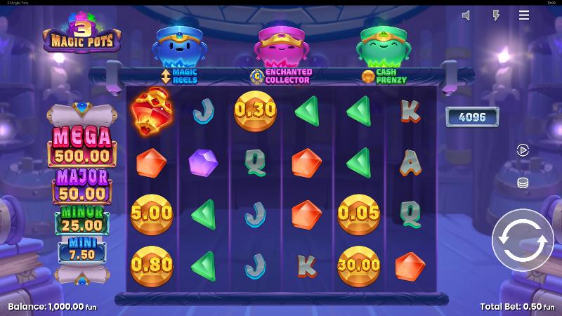 3 Magic Pots
