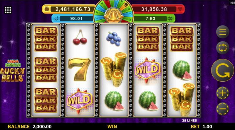 Mega Moolah Lucky Bells