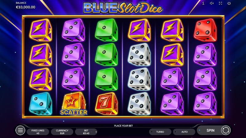 Blue Slot Dice