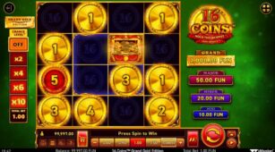 16 Coins Grand Gold Edition demo play free 2