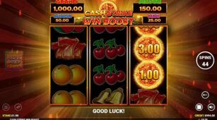 Cash Strike Win Boost demo play free 1