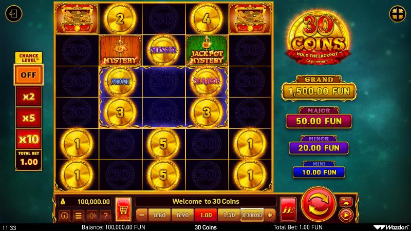30 Coins