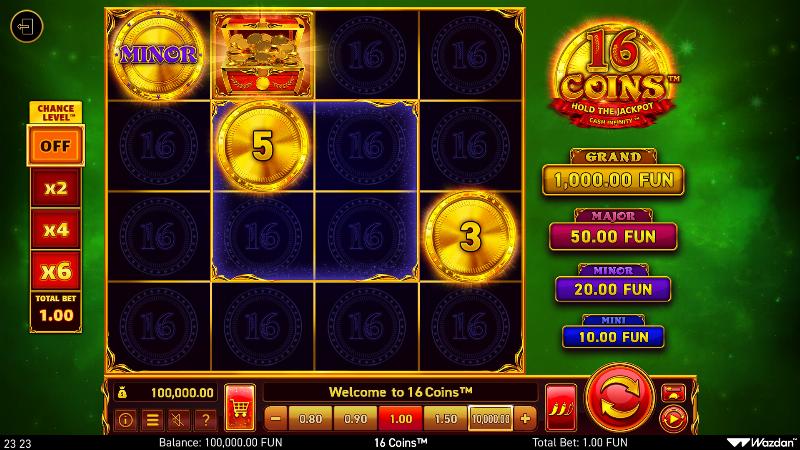 16 Coins
