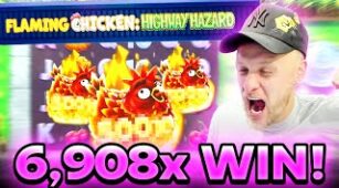 Flaming Chicken: Highway Hazard max win video 1