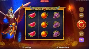 Fruits Of Horus demo play free 3