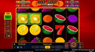Hot Slot: 777 Coins Extremely Light demo play free 3