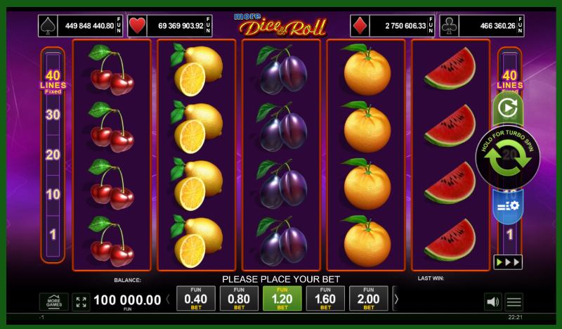 More Dice & Roll