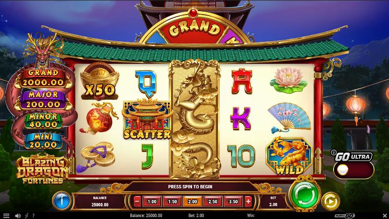 Blazing Dragon Fortunes
