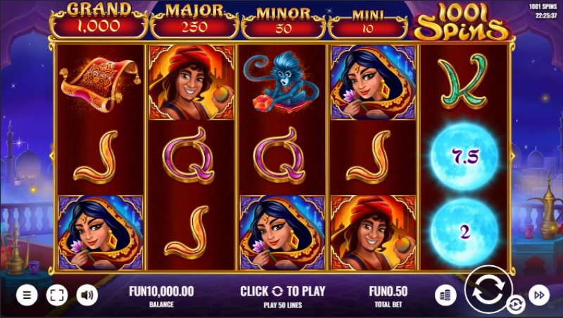1001 Spins