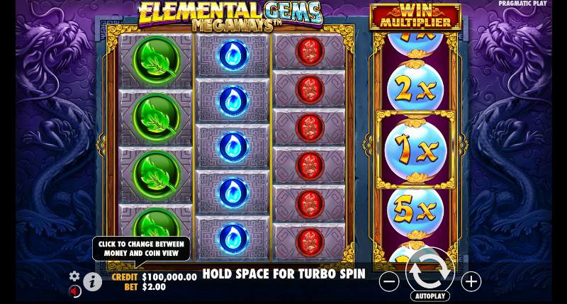 Elemental Gems Megaways