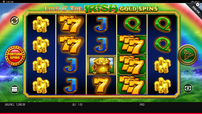 Luck O’ The Irish Gold Spins