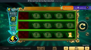 All That Cash Power Bet demo play free 1