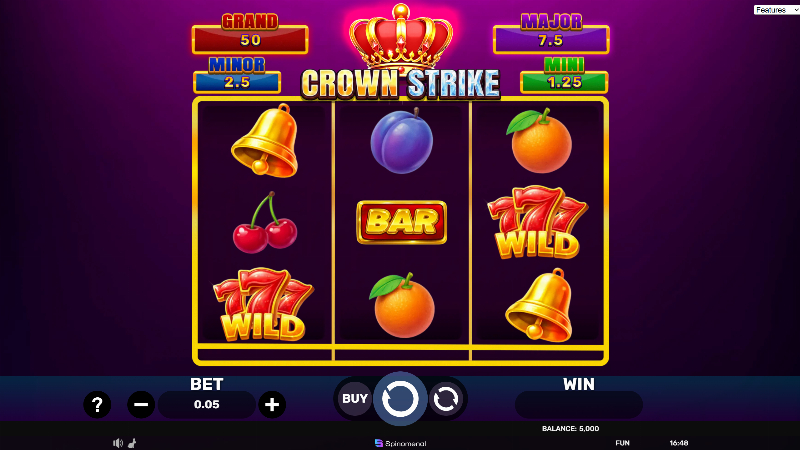 Crown Strike – Hold & Hit 3X3