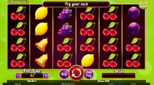 Fruits Collection 40 Lines demo play free 3