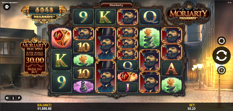 Moriarty Megaways