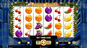 Penny Fruits Christmas Edition demo play free 1