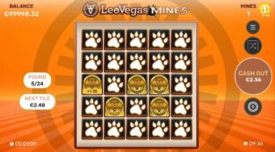 Leovegas Mines demo play free 2