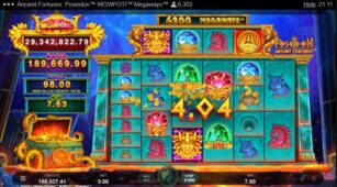 Ancient Fortunes Poseidon Wowpot Megaways demo play free 1