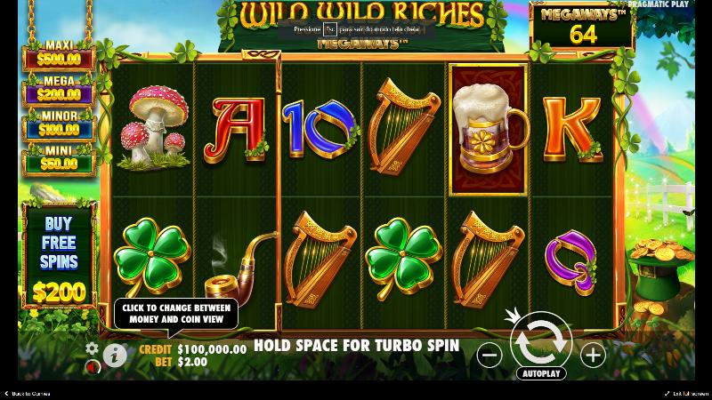 Wild Wild Riches Megaways