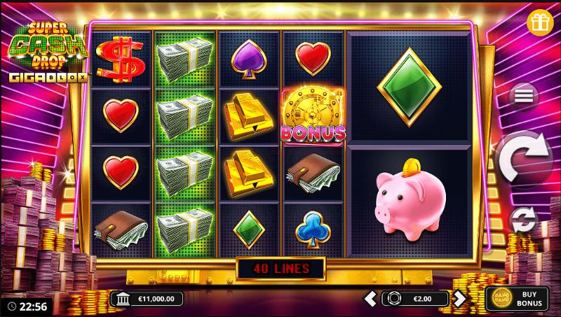 Super Cash Drop Gigablox
