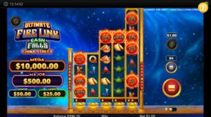 Ultimate Fire Link Cash Falls China Street demo play free 3