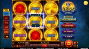 9 Coins Grand Diamond Edition demo play free 1