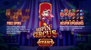 Respin Circus demo play free 0