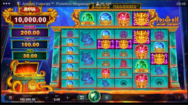 Ancient Fortunes Poseidon Megaways