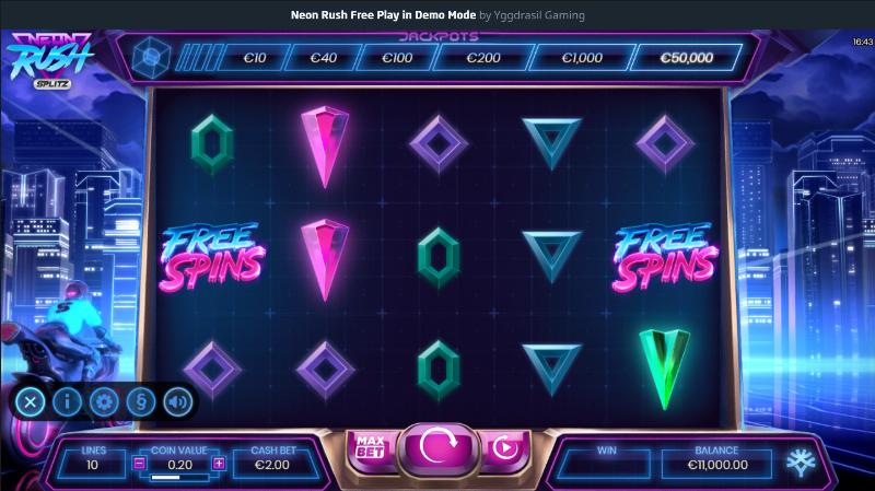 Neon Rush Splitz