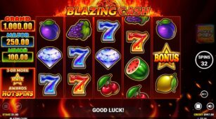 Blazing Cash demo play free 0