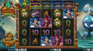 4 Pirate Chests demo play free 2