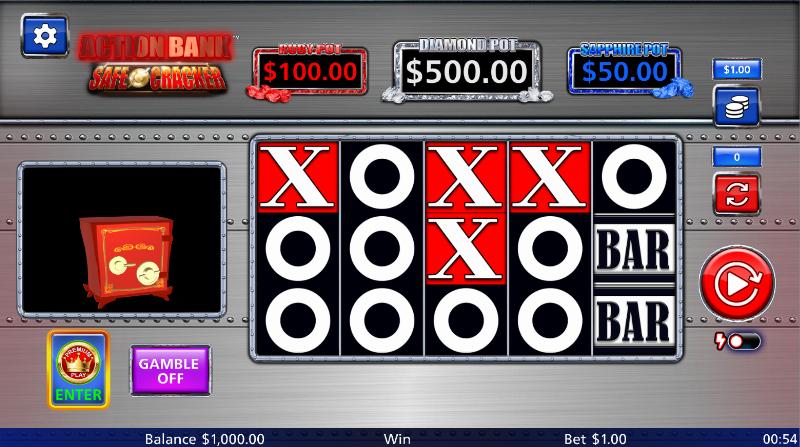 Action Bank Safe Cracker