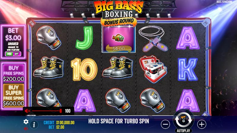 Big Bass Boxing Bonus Round