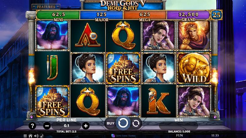 Demi Gods V – Hold & Hit